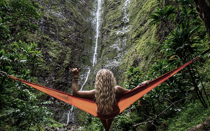 Hawaii Waterfall